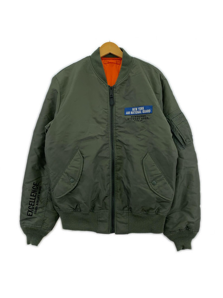 フライトジャケット ピンナップガール MA-1 (XL) カーキ
