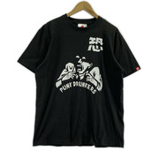 半袖Tシャツ・カットソー PUNK DRUNKERS 恐ロTEE グレー (L)