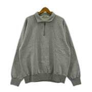 スウェット・トレーナー redwood classics ハーフジップ グレー (L)