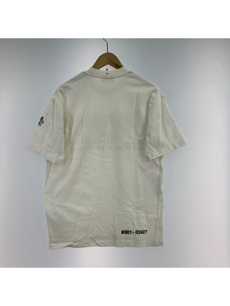 MONCLER 半袖Tシャツ・カットソー (XS) ホワイト