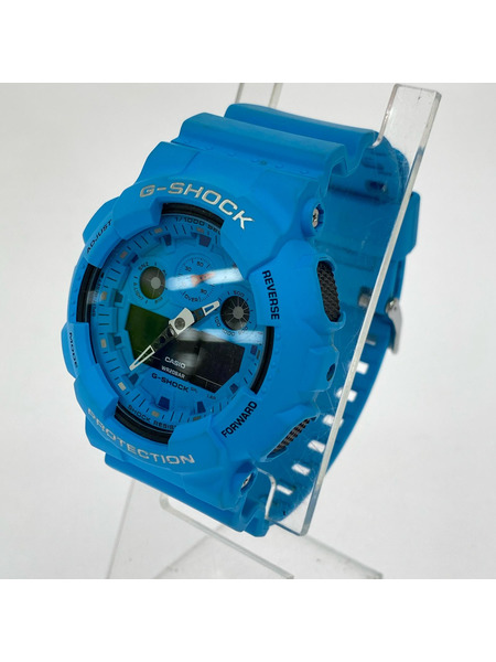CASIO G-SHOCK GA-100RS デジアナ クォーツ腕時計