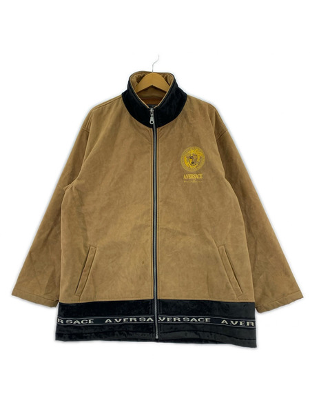A.VERSACE メデューサ刺繍 2トーンジャケット F ベージュ[値下]