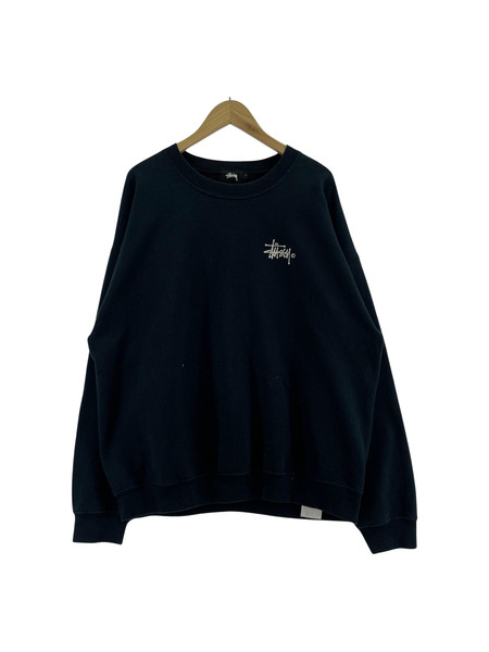 STUSSY スウェット・トレーナー (S) 黒[値下]