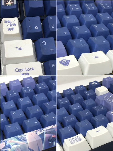 VSPO! GEAR ゲーミングキーボード 第1弾 一ノ瀬うるはEdition　通電OK