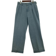 order ワイドデニムパンツ ブルー M