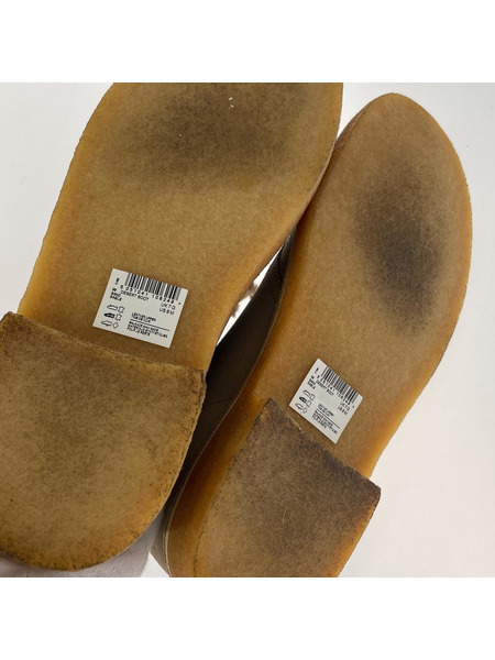 Clarks シューズ Desert Boot スウェード ベージュ 25.5cm