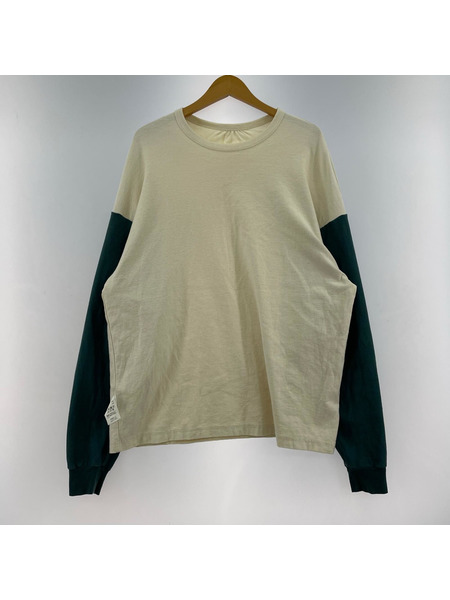 長袖Tシャツ・カットソー refomed  10WASH REVERSIBLE L/S TEE[値下]