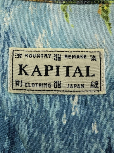 KAPITAL KOUNTRY Rayon BONE Hawaiian Shirt 4[値下]