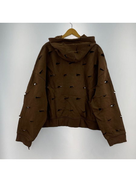 NIKE パーカー ×jacquemus パーカー S ブラウン