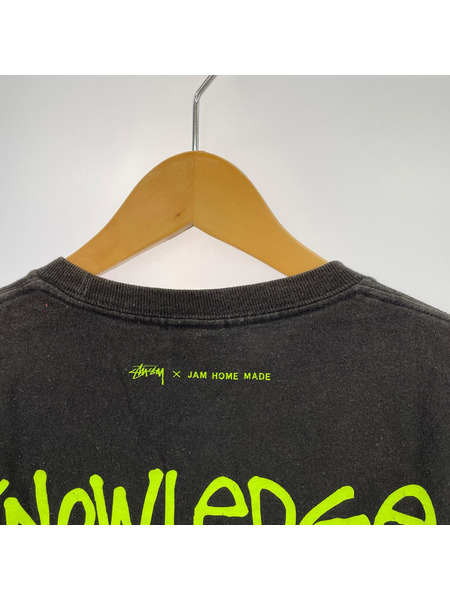 STUSSY 半袖Tシャツ・カットソー × JAM HOME MADE 黒(M)