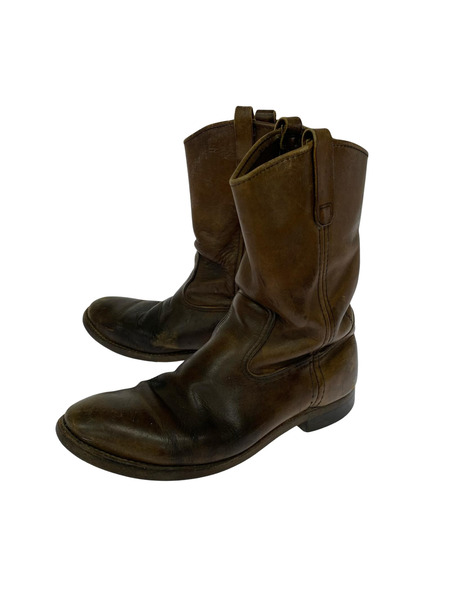 RED WING ブーツ ペコスブーツ 10.5 BRWN レザー 1155