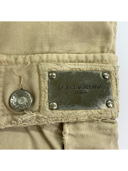 DOLCE&GABBANA パンツ パラシュート 裾ジップ (48)