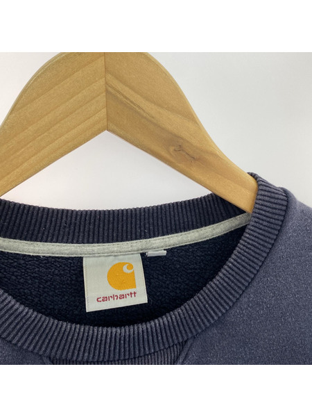 Carhartt スウェット・トレーナー WIP USS SCRIPT SWEAT ハメ込ミV RWタイプ