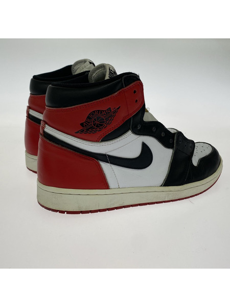 NIKE スニーカー AIR JORDAN 1 RETRO HIGH OG BLACK TOE