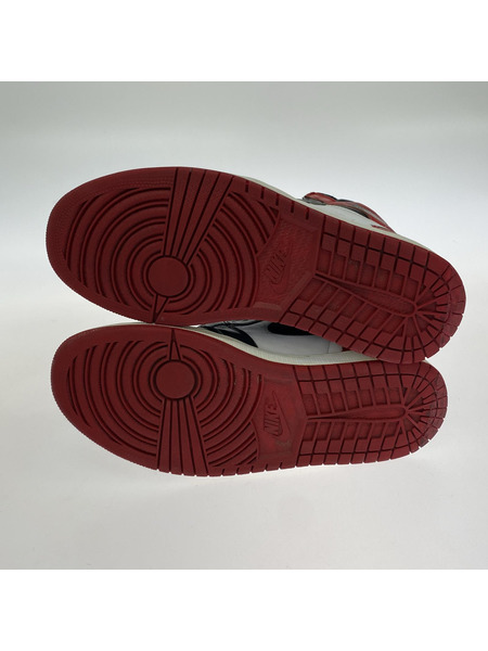 NIKE スニーカー AIR JORDAN 1 RETRO HIGH OG BLACK TOE