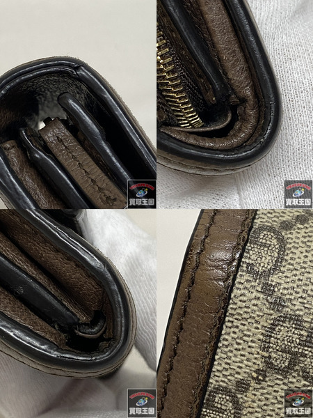 GUCCI 二つ折り 財布 オフィディア GG ウォレット