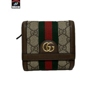GUCCI 二つ折り 財布 オフィディア GG ウォレット