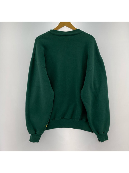 OLD RUSSEL 90s/スウェット/L/グリーン