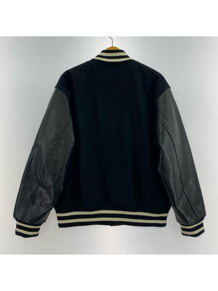 WACKO MARIA ジャケット カウハイドスリーブ バーシティジャケット