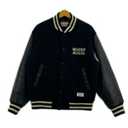 WACKO MARIA ジャケット カウハイドスリーブ バーシティジャケット