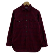 60s PENDLETON ウール シャドーチェックシャツ (15.5) レッド