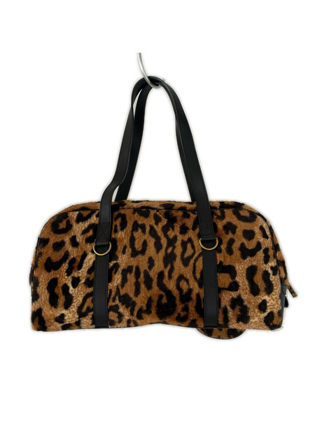 CLATHAS ハンドバッグ レオパードハンドバッグ