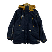 AVIREX ダウンジャケット SHORT N-3B REMODEL ネイビー (M)