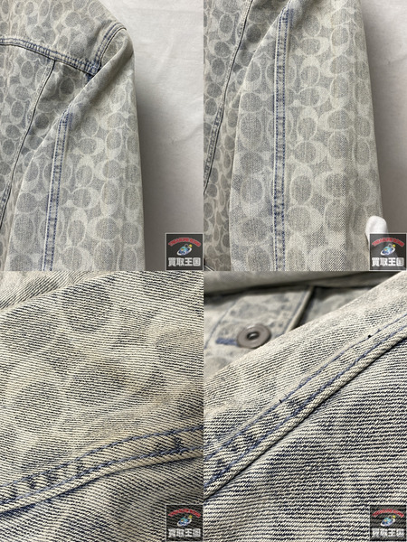 COACH シグネチャー デニムジャケット M