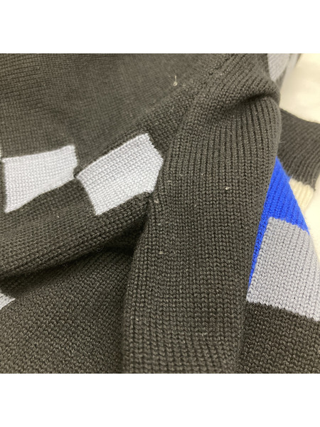 LV フェアアイルマクロ クルーネックニット M