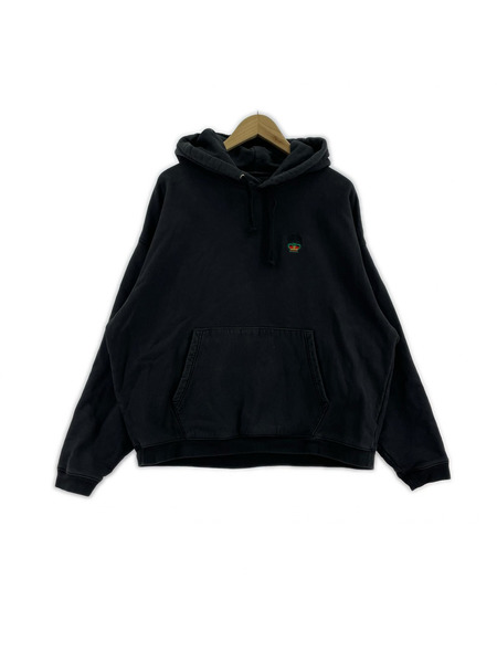 STUSSY パーカー クラウン 刺繍 M