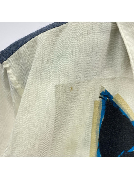COMME des GARCONS SHIRT×Jean Michel Basquiat 18AW (S) 白系