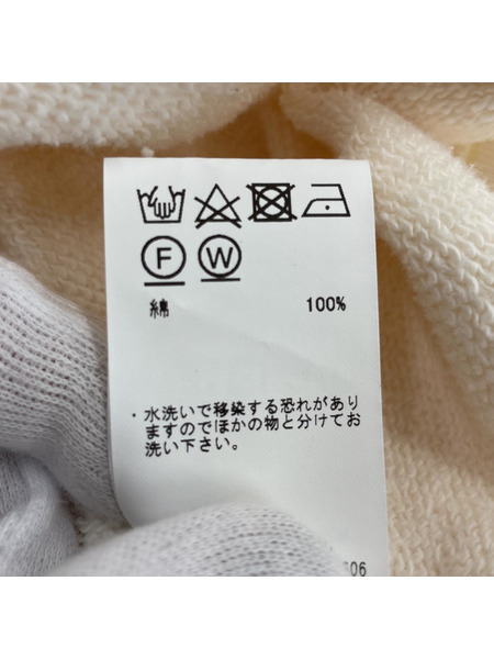MAATEE&SONS ラグランダメージ加工スウェット アイボリー[値下]
