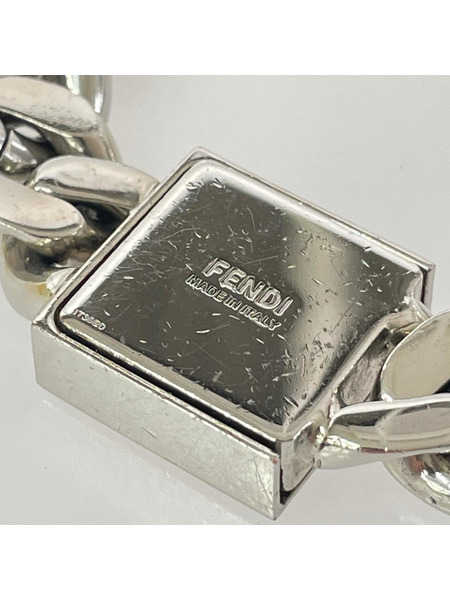 アクセサリー FENDI FFロゴ 喜平ネックレス