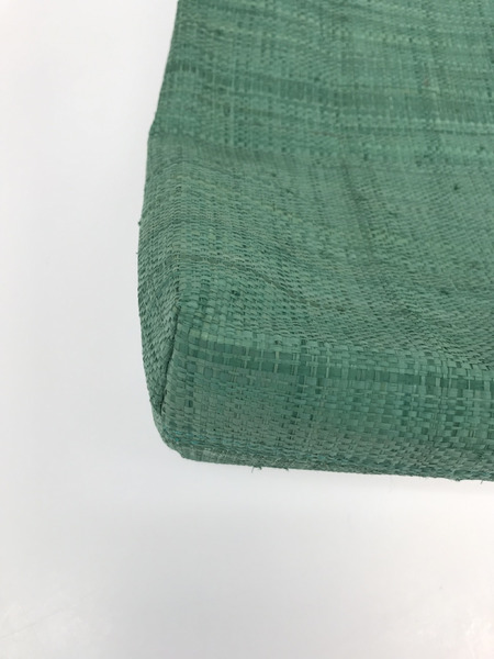 agnes b. トートバッグ ラフィア GRN[値下]