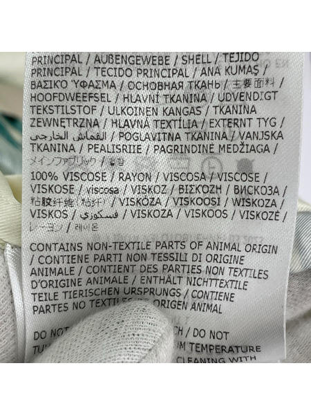 JIL SANDER 半袖シャツ 23SS 総柄レーヨンSSシャツ 37 オフホワイト