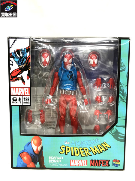 MAFEX No.186 MAFEX SCARLET SPIDER(COMIC Ver.) ACTION FIGURE MARVEL