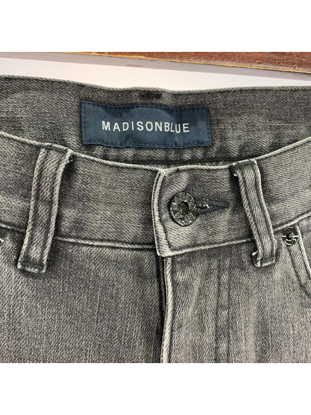 MADISONBLUE HEM CUT SLIM FLARE DENIM|商品番号 MADISONBLUE HEM CUT SLIM FLARE DENIM|商品番号