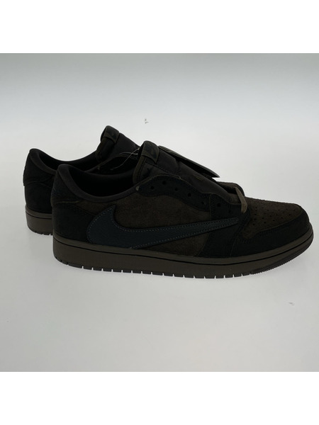 NIKE スニーカー TravisScott AIR JORDAN 1 LOW OG SP(27.5)
