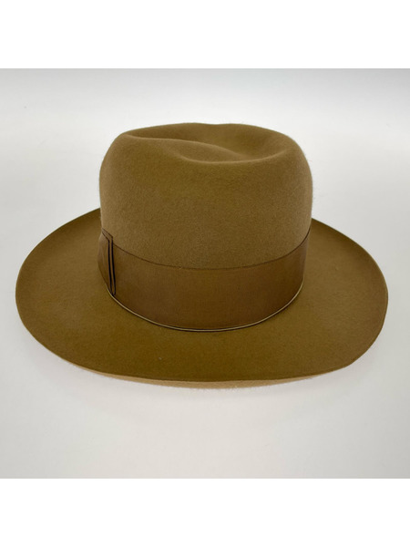 GLAD HAND JOHN G ウールハット ビーバーハット 59cm キャメル