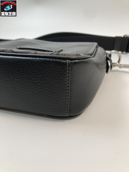COACH コーチ CO915 ショルダーバッグ ルーカス クロスボディ・シグネチャー ジャカード ブラック グレー