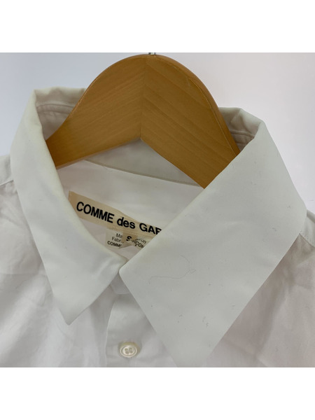 COMME des GARCONS/LSシャツ/ホワイト