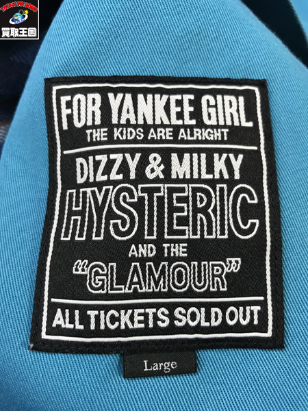 HYSTERIC GLAMOUR ジャケット ×Dickies 23SS GUITAR GIRL アイゼンハワージャケット