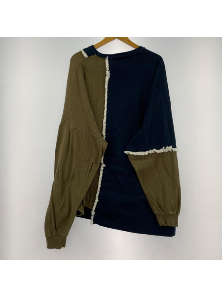 長袖Tシャツ・カットソー ROTOL/ドッキング/3/R22WCHD28[値下]