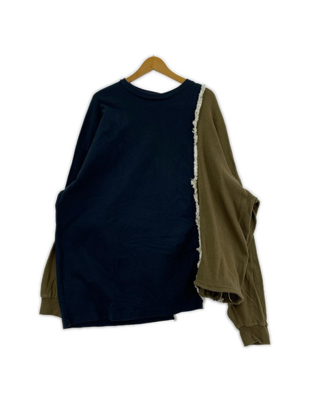 長袖Tシャツ・カットソー ROTOL/ドッキング/3/R22WCHD28[値下]