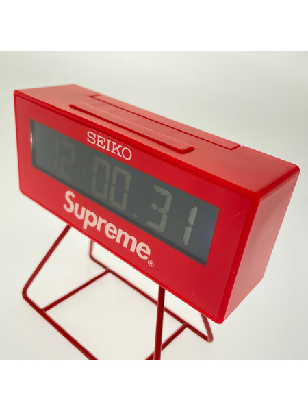 SUPREME×SEIKO21SS Marathon Clock 赤[値下]
