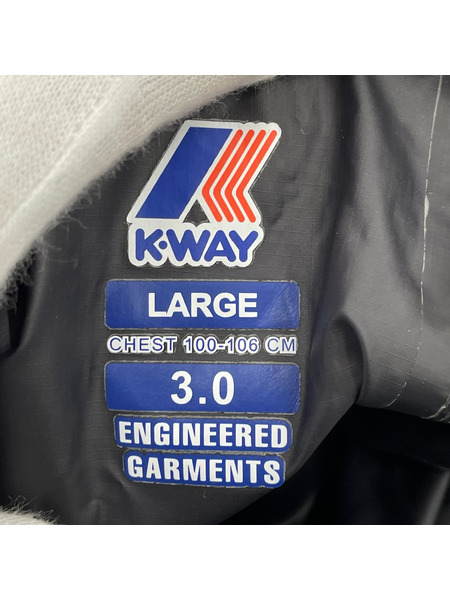 Engineered Garments オーバーオール・ツナギ K-WAY オーバーオール L 黒
