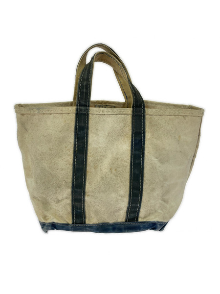 L.L.Bean ソノ他バッグ 80s BOAT AND TOTE キャンバス トートバッグ  白紺
