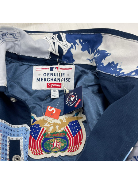 Supreme JeffHamiltonNewYorkYankees25AWVarsityJacketMultiXXL