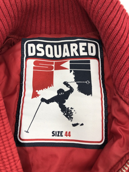 DSQUARED2 00年 スキー ダウンジャケット 44 レッド[値下]