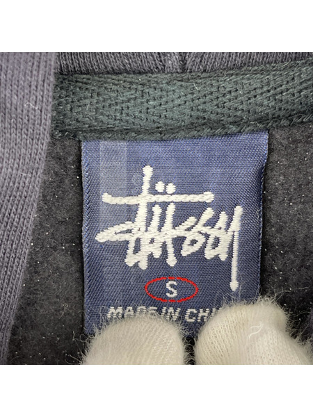 STUSSY パーカー SizeS 紺タグ 90s